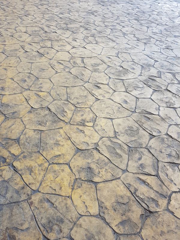 Driveway Stamped Concrete