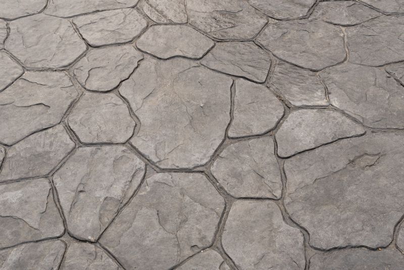 Spring Stamped Concrete