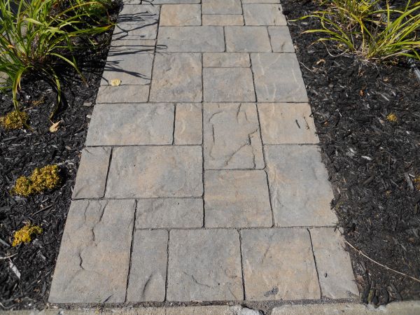 Stamped Concrete Staining in Huntersville